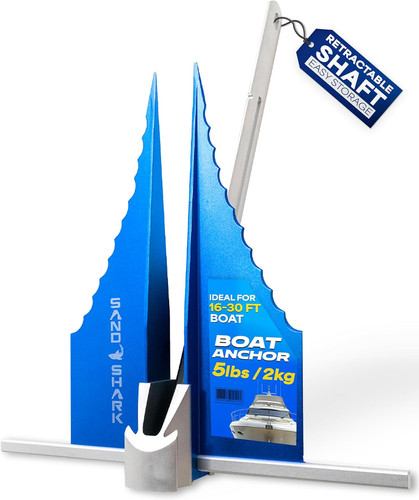 Boat anchor fluke aluminum - boat,