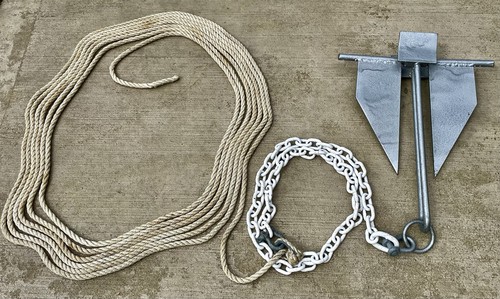 Boat anchor danforth - anchor,